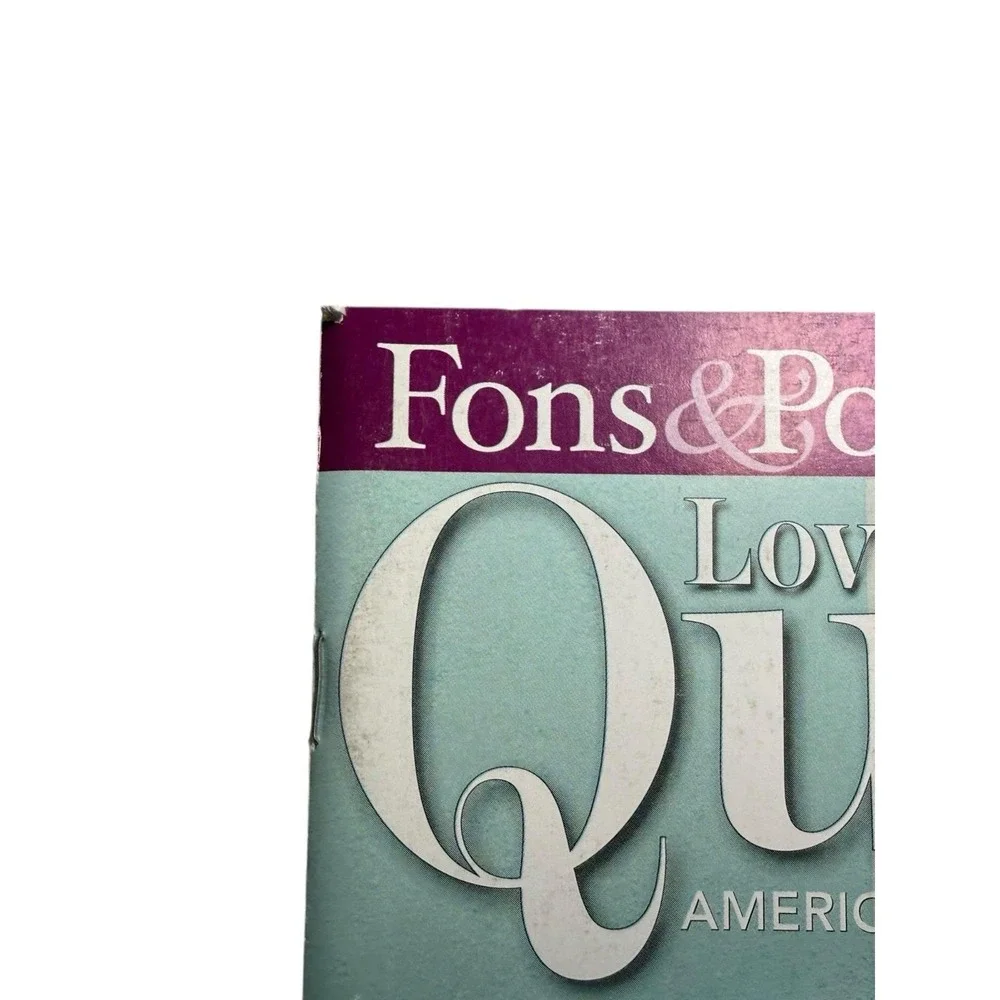 Fons Porters Love of Quilting Magazine March April 2008 Two Color Quilts Pattern